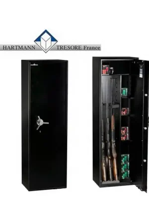 ARMOIRE FORTE DISCOUNT 6 ARMES HARTMANN TRESORE Petit Prix
