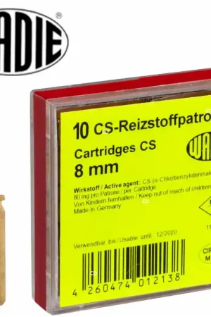 Nouvel Arrivage Cartouches Wadie 8mm PAK A Gaz Par 10