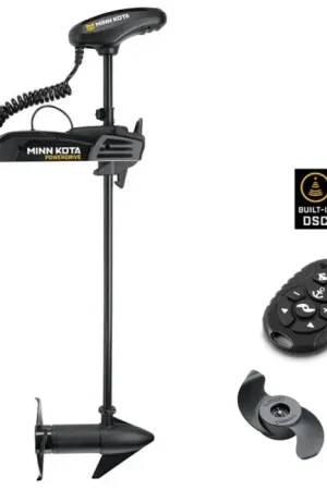 Moteur électrique avant Minn Kota Powerdrive 70 GPS DSC Spotlock 137 cm Produit De Marque