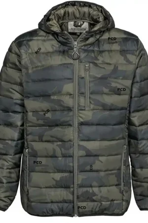 Doudoune A Capuche Homme Percussion Trek Camo Kaki Must-Have