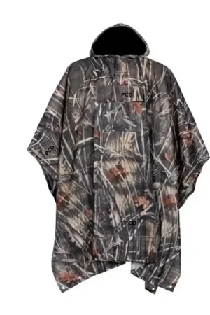 Poncho Homme Percussion Renfort Ghost Camo Wet & Colors Offre Exclusive
