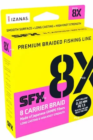 Achat Immédiat Tresse Sufix Sfx 8x Hot Yellow 135m