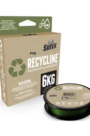 Nylon Recycline Sufix 100% Premium Mono 300M Vert Petit Prix
