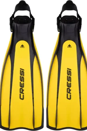 Soldes Palmes de plongée Cressi Pro Light Jaune