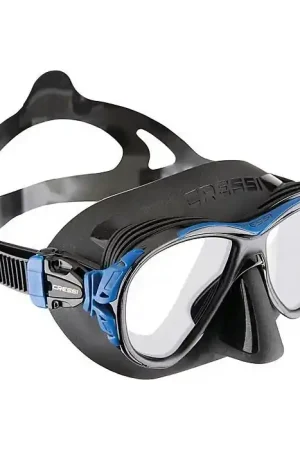 Masque de plongée Cressi Naxos Noir/Bleu Dernier Modèle