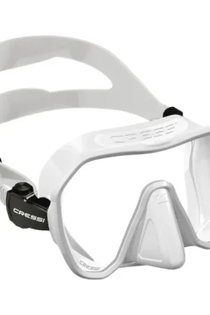 Nouvel Arrivage Masque de plongée Cressi Z2 Blanc