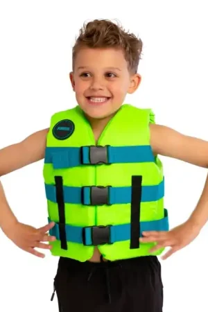 Commande En Gros Gilet enfant ados Jobe Nylon 50N Vert citron