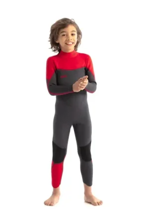 Acheter En Ligne Combinaison enfants Jobe Boston 3/2 Back Zip Rouge