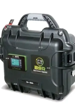 Batterie Valise Lithium Prestige BSR Life Po4 12v 50amp + 1 Sondeur 20amp Quantité Limitée