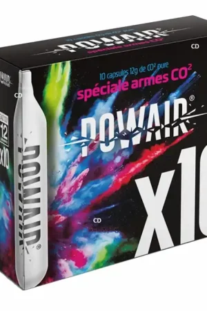 Cartouches CO2 Powair 12g Par 10 Paiement Sécurisé