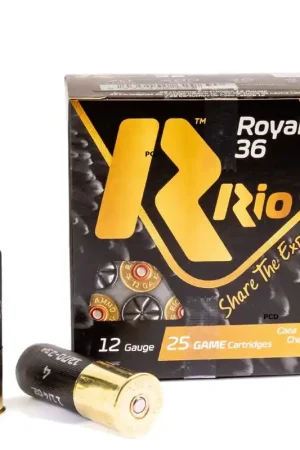 Cartouches Rio Royal 12/70 36g BJ Par 25 Prix Réduit