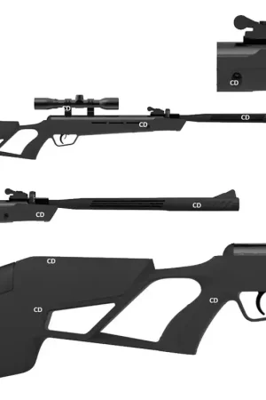 Pack Carabine Crosman Elite Mag Fire Mission NP + Lunette 4x32 20J Affaire À Saisir