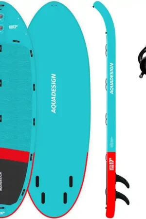 Vente Flash Paddle Géant Gonflable Aqua Design Megacraft 17.1 Bleu