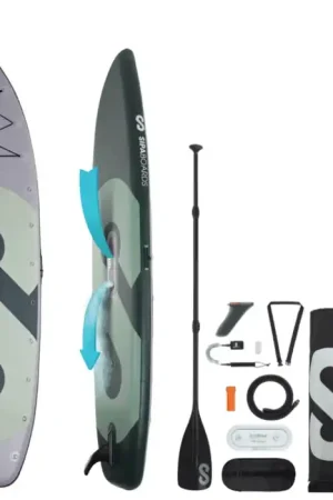 SUP Paddle électrique auto gonflable Sipaboards Fisherman 11 Réduction