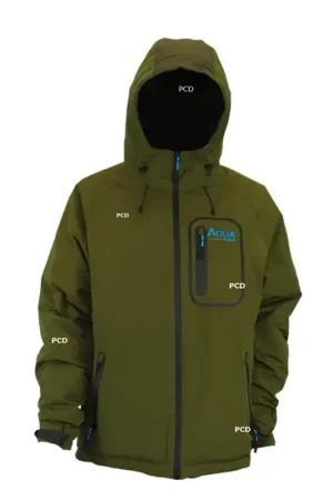 Veste Homme Kaki Carpe Aqua Products F12 Thermal Jacket Livraison Express