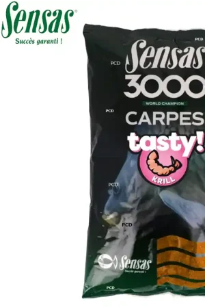 AMORCE SENSAS 3000 CARP TASTY KRILL 1KG Vente Directe