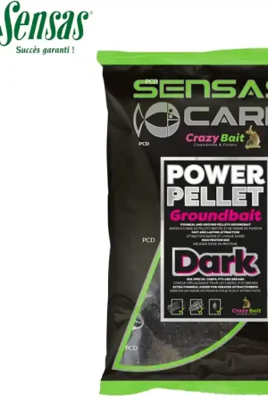 AMORCE SENSAS BIG BAG GROUNDBAIT UK POWER PELLETS DARK 2KG Satisfait Ou Remboursé