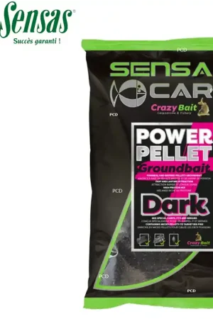 Acheter Direct AMORCE SENSAS BIG BAG GROUNDBAIT UK POWER PELLETS PLUS DARK 2KG