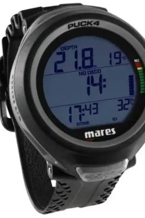 Achat Immédiat Ordinateur de Plongée Mares Puck 4 Noir