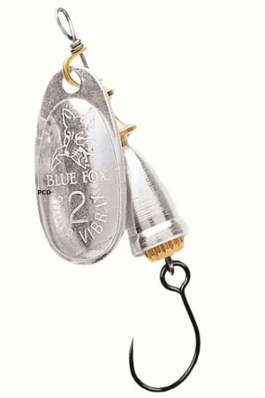 Cuiller Tournante Blue Fox Vibrax Original Barbless Argent Achetez Aujourd’hui