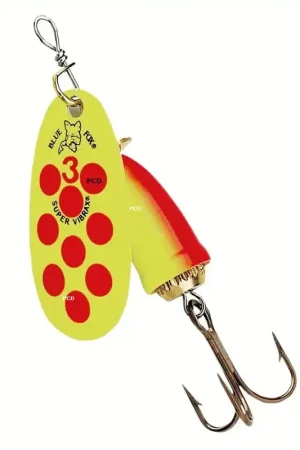 Meilleur Prix Cuiller Tournante Blue Fox Vibrax Hot Pepper CLN