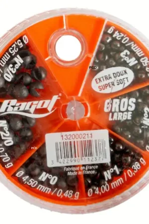 Petit Prix Boite De Plombs 4 Cases GM Ragot