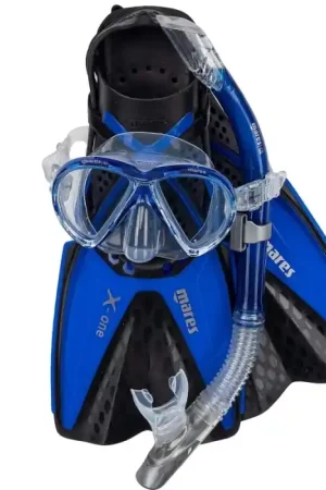 Kit snorkeling Mares X-One Marea Bleu Top Vente