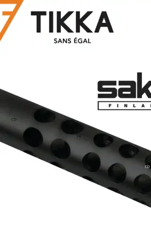 Dernier Modèle Frein De Bouche Sako Tikka T3x Slim M15x1