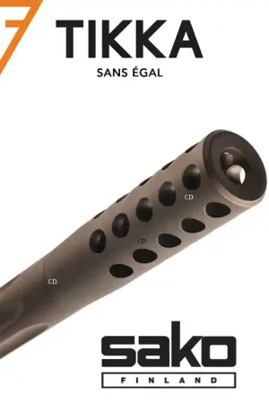 Livraison Gratuite Frein De Bouche Sako Tikka Midnight Bronze H294 Stainless 5/8x24