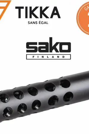 Paiement Sécurisé Frein De Bouche Sako Tikka T3x Bronze Slim M14x100