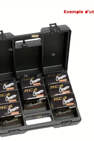 Mallette Négrini Abs Pour 200 Cartouches Prix Promo