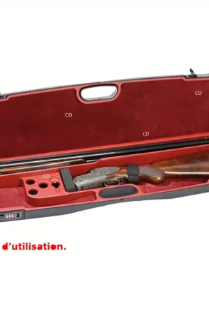 Mallette Négrini Intérieur Thermoformé Pour Fusil Superposé Affaire À Saisir