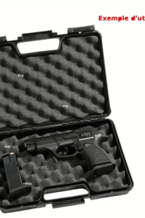 Retour Gratuit Mallette Négrini En Polypropylène Injecté Pour Arme De Poing 2026
