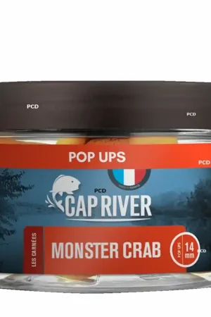 Bouillettes Flottantes Cap River Pop Ups Monster Crabe Orange Soldes