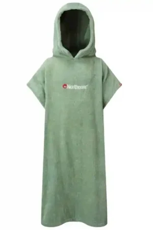 Poncho de bain enfant Northcore Beach Basha Vert Prix Réduit