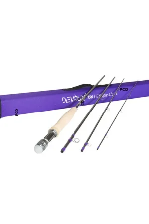 Canne Mouche Devaux T56 8 Pieds Soie 2/3 3 Brins Offre Limitée