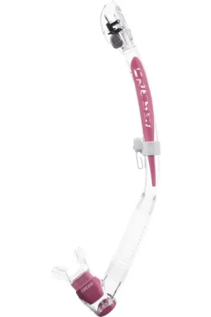 Vente Flash Tuba Cressi Itaca Ultra Dry - Transparent/Rose
