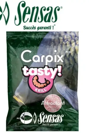 ADDITIF SENSAS CARPIX TASTY KRILL ORANGE 300G Promotion Saisonnière