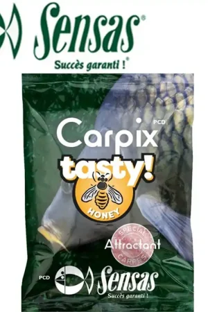 ADDITIF SENSAS CARPIX TASTY HONEY JAUNE 300G Prix Réduit