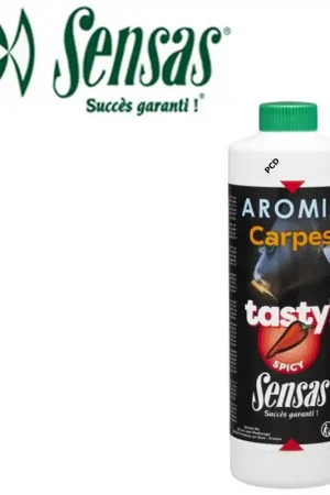 AROMIX SENSAS CARP TASTY SPICY 500ML Expédié Aujourd’hui