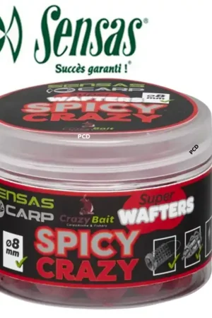 Achat Immédiat SUPER WAFTERS SENSAS SPICY CRAZY 8MM 80G