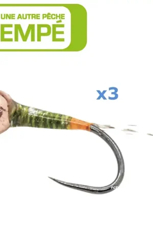 MOUCHE SEMPE PERDIGONE BILLE TUNGSTENE BC PAR 3 Prix Réduit