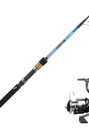 Achat Immédiat Ensemble Lancer Strike Téléspin 2M10 M Garbolino Et Moulinet Strike 301FD