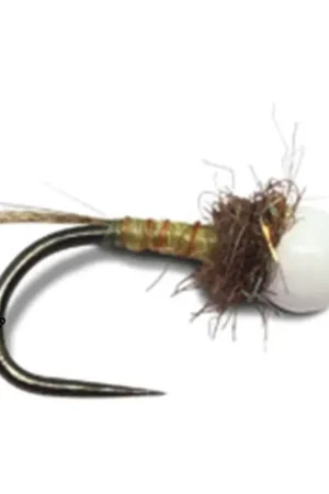 Mouche La Blanche Laurent Jauffret Nymphe Avec Bille Laiton Super Prix