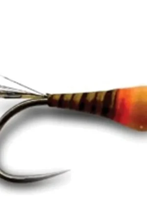 Mouche La Marron Laurent Jauffret Nymphe Avec Bille Tungstène Nouvel Arrivage