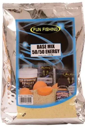 Base Mix Fun Fishing 50/50 Energy 2Kg Satisfait Ou Remboursé