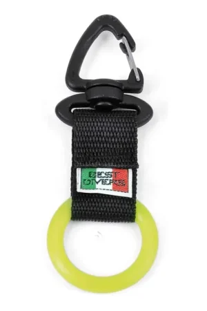 Achat Immédiat Boucle anneau Best Divers sangle noire à clip Jaune