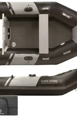 Achat Immédiat Annexe Bateau Pneumatique Cape Horn Infinite Black 200 HP