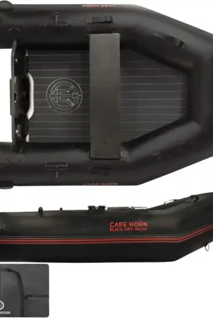 Annexe Bateau Pneumatique Cape Horn Black Ops 180 HP Seulement Aujourd’hui
