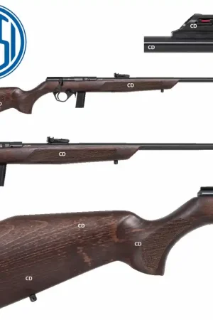 Livraison Express Carabine A Verrou Rossi 8122 Bois Calibre 22LR